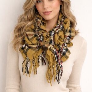 House Of Scotland Ruffle Scarf